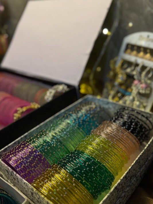 Kashmiri Bangles Set – Aesthetic Traditional Bangles for Women