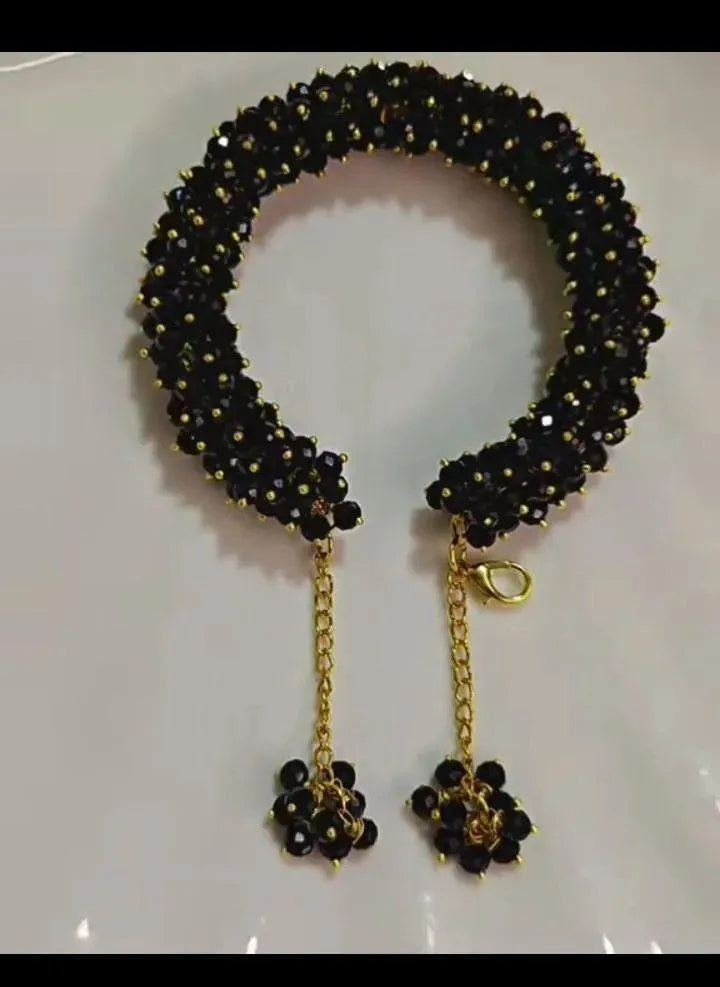 Bridal Gajra Bracelet in Pakistan – Handmade Crystal Gajrey for Weddings & Parties