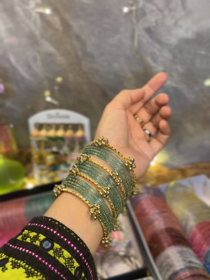 Kashmiri Bangles Set – Aesthetic Traditional Bangles for Women