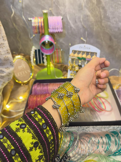 Kashmiri Bangles Set – Aesthetic Traditional Bangles for Women