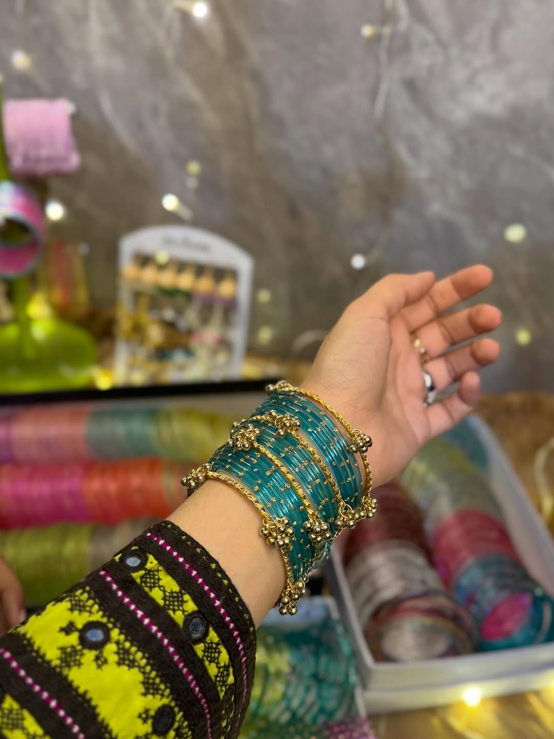 Kashmiri Bangles Set – Aesthetic Traditional Bangles for Women