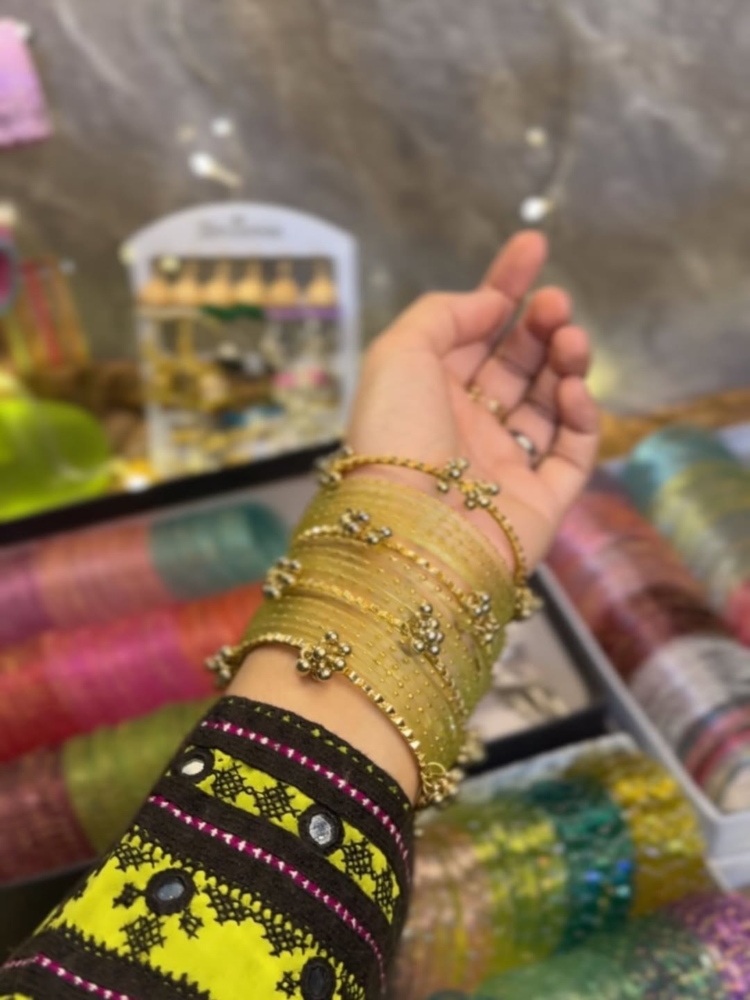 Kashmiri Bangles Set – Aesthetic Traditional Bangles for Women