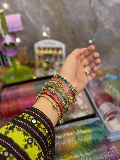 Kashmiri Bangles Set – Aesthetic Traditional Bangles for Women