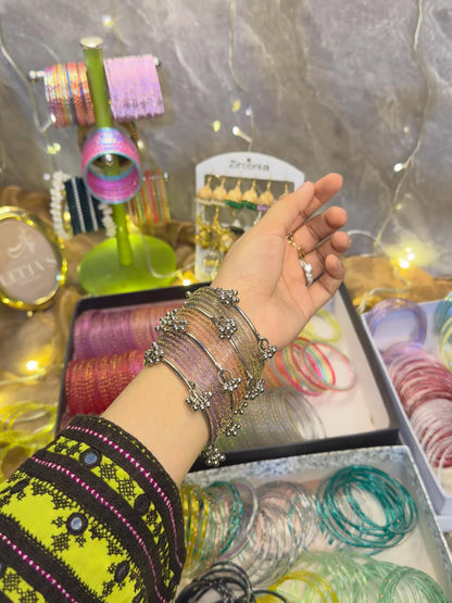 Kashmiri Bangles Set – Aesthetic Traditional Bangles for Women